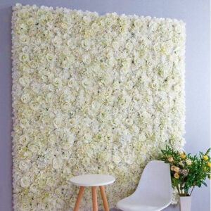 10fit by12 Ivory floral backdrop $300 with set up